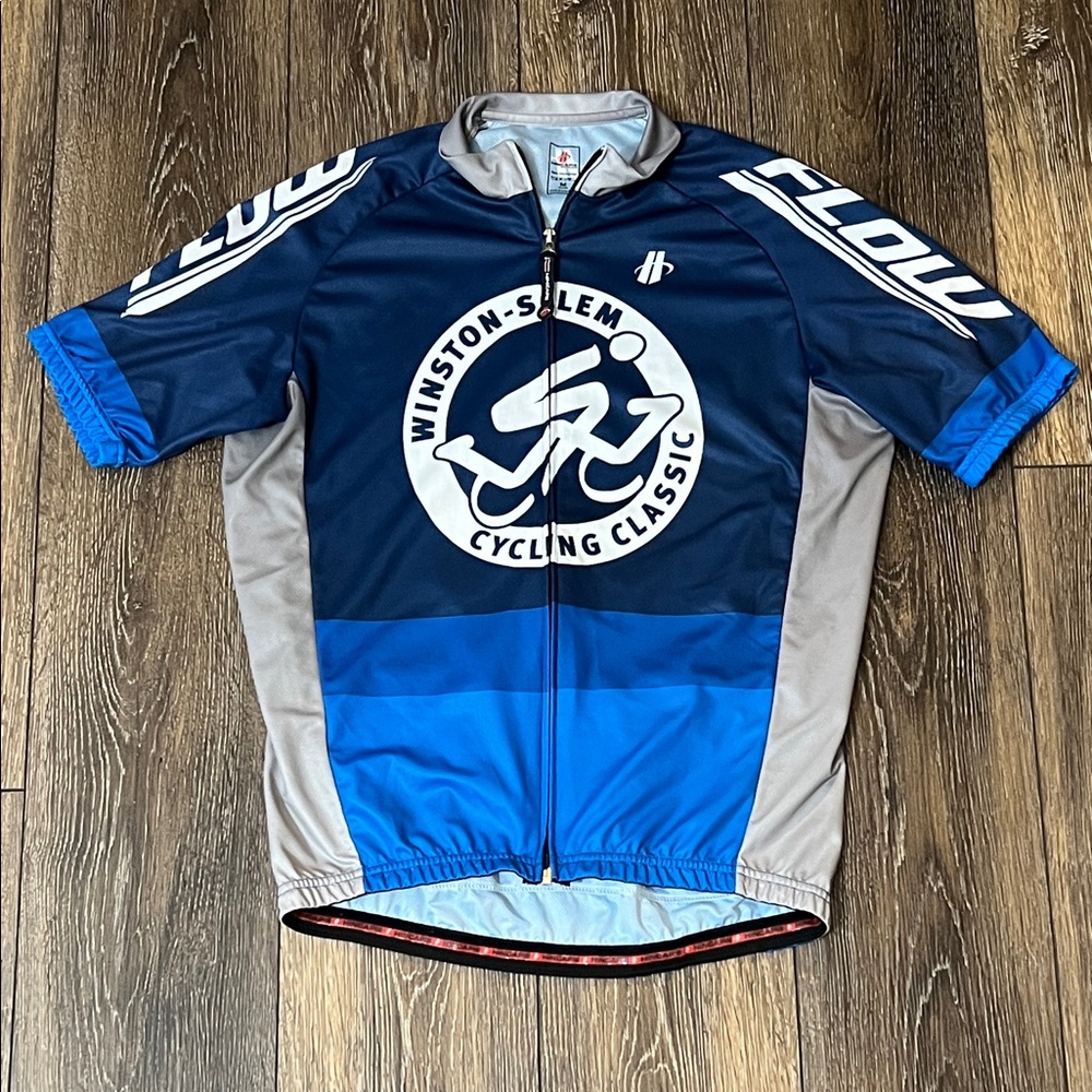 Hincapie Cycling Jersey Winston-Salem Cycling Classic Mens Medium Active Biking